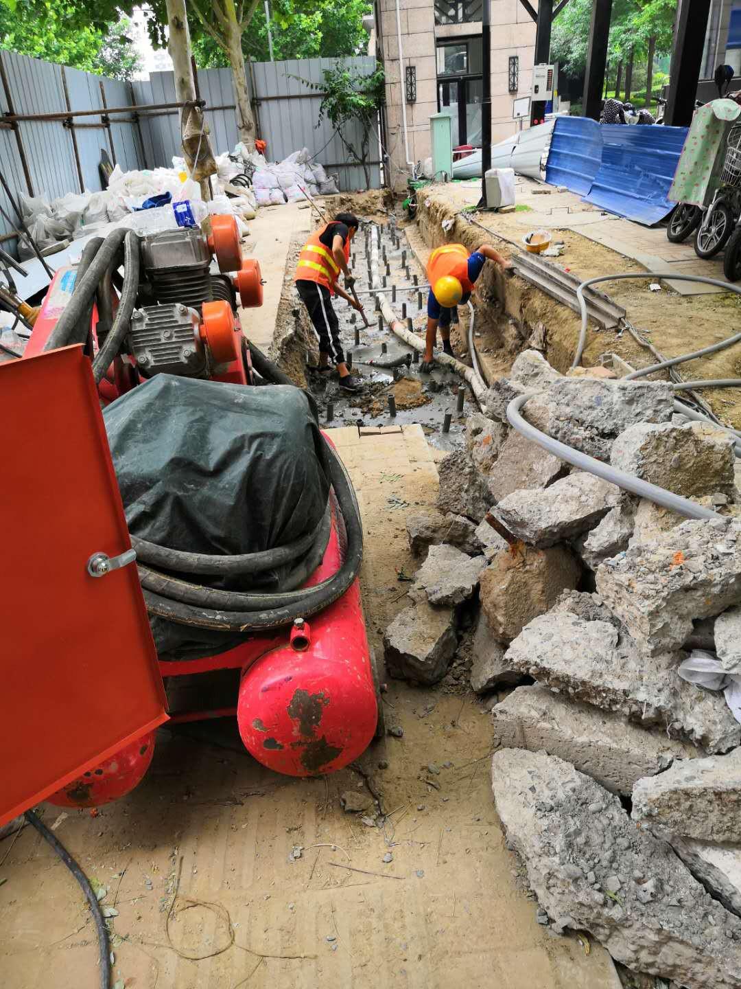 顺庆地基加固解决房子的地基下沉问题
